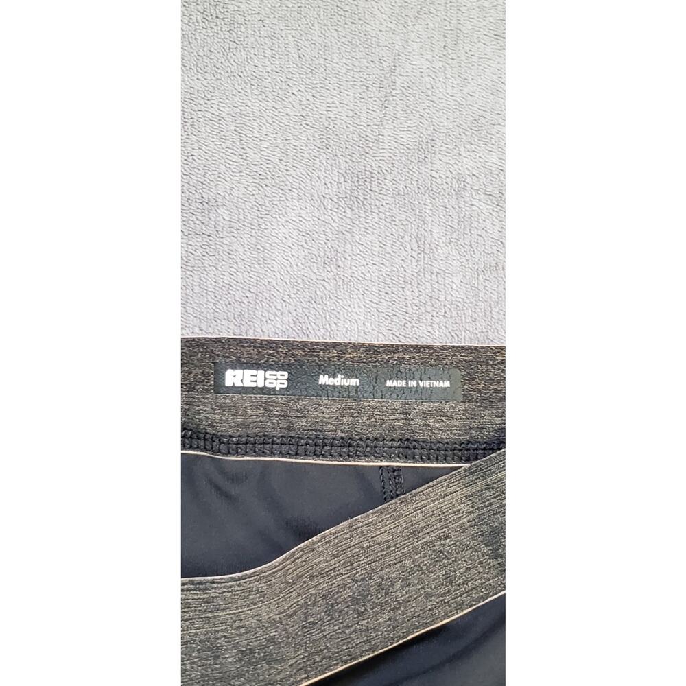REI Co-op Leggings Womens Sz M Black Pockets Yoga Gym Hike Athleisure Run C34 - Picture 6 of 10